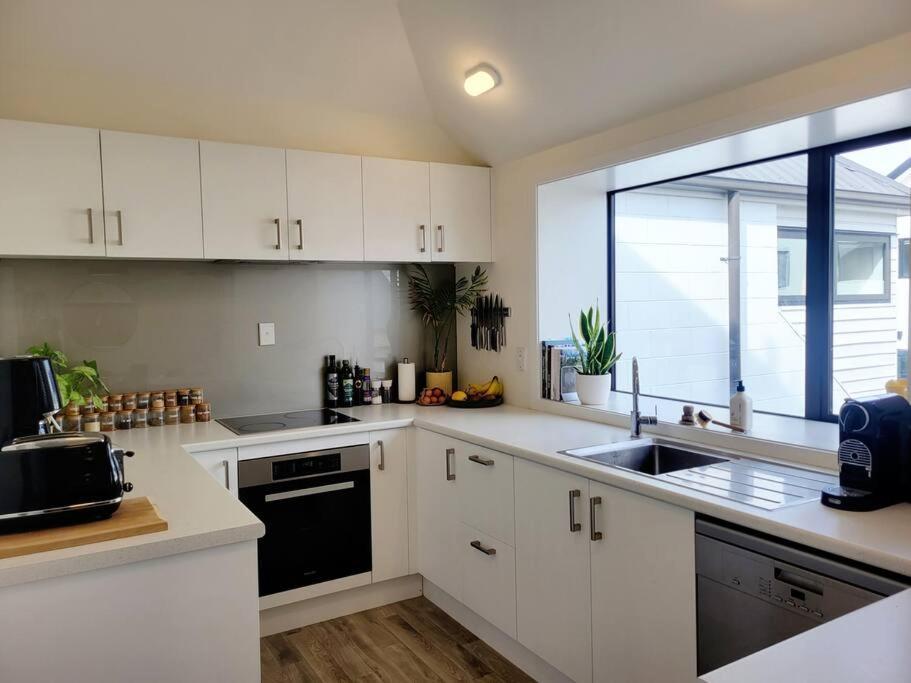 فيلا Hagley Park Townhouse كريستتشيرش المظهر الخارجي الصورة