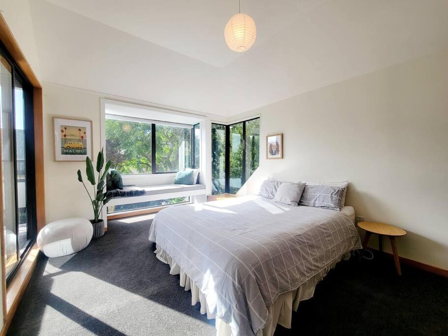 فيلا Hagley Park Townhouse كريستتشيرش المظهر الخارجي الصورة