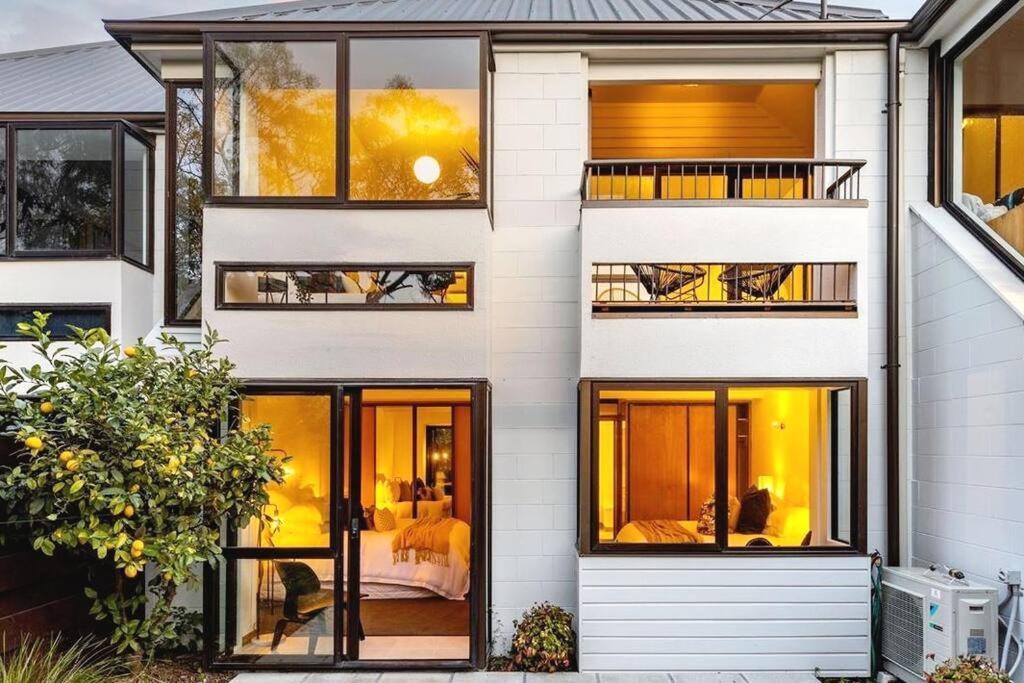 فيلا Hagley Park Townhouse كريستتشيرش المظهر الخارجي الصورة
